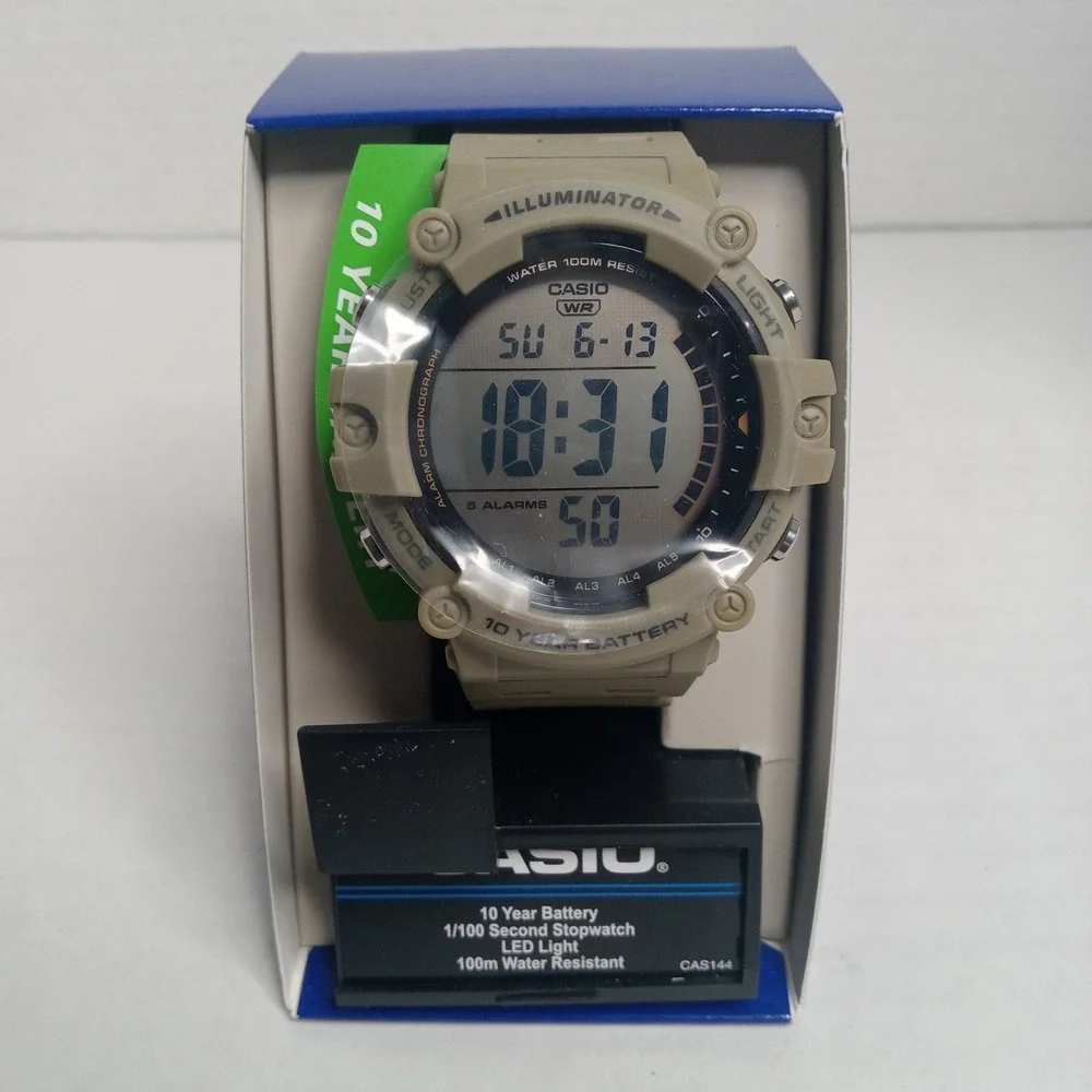 Casio WR Illuminator Digital Watch AE-1500WH Men's Watch